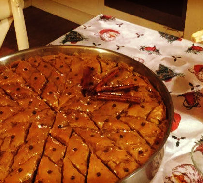 Συνταγή για μπακλαβά από το Aenaon Studios