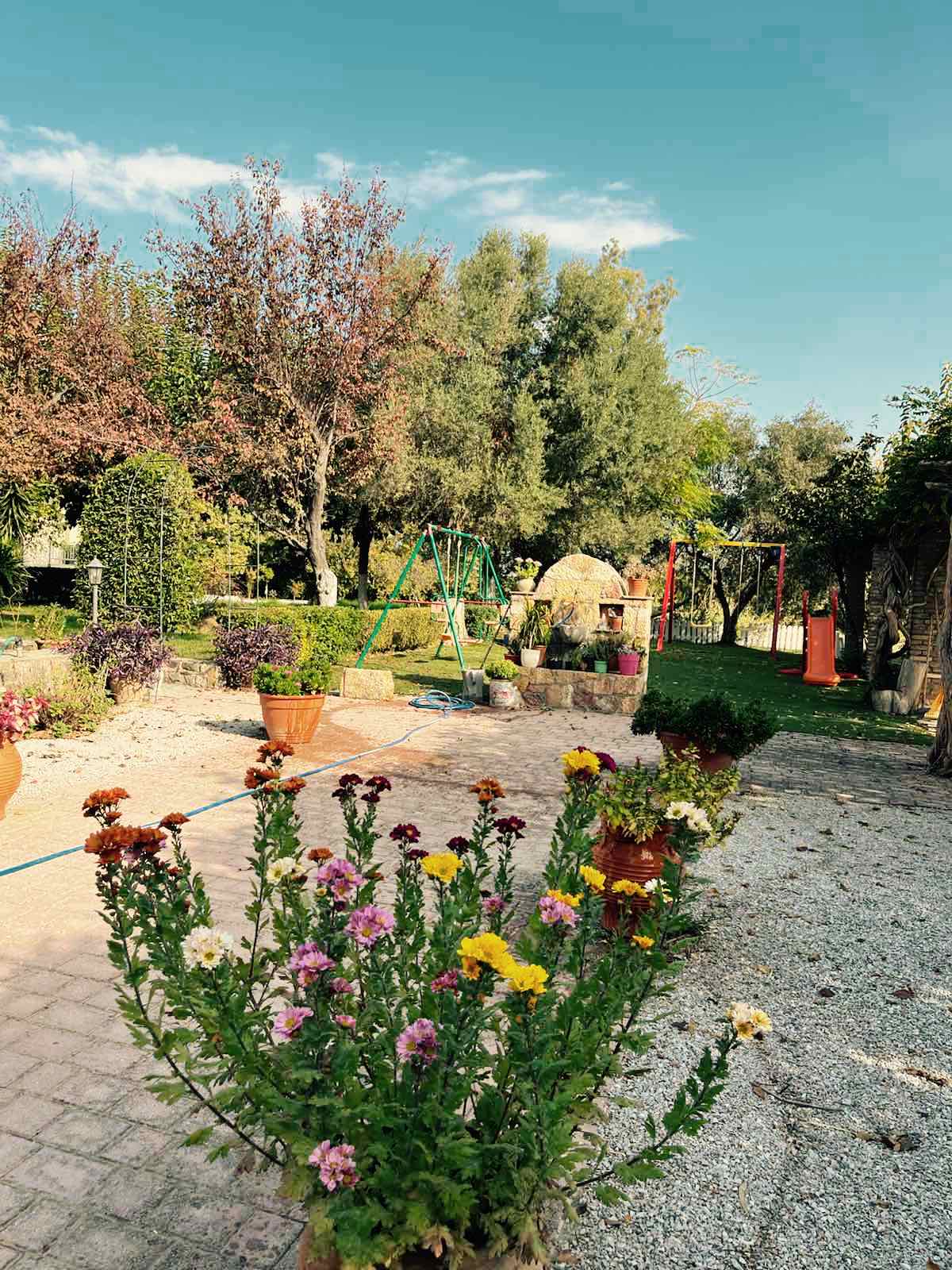 Aenaon Studios garden